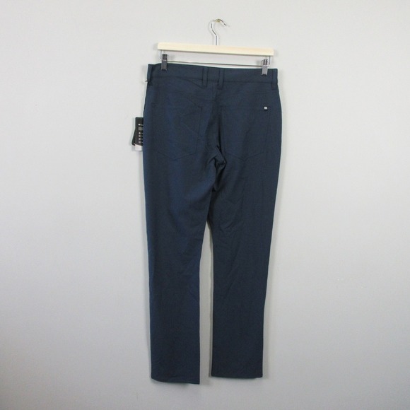 Travis Mathew Golf Pants Men 30 Navy Blue Cotton Stretch Performance Casual 268 - Picture 2 of 12